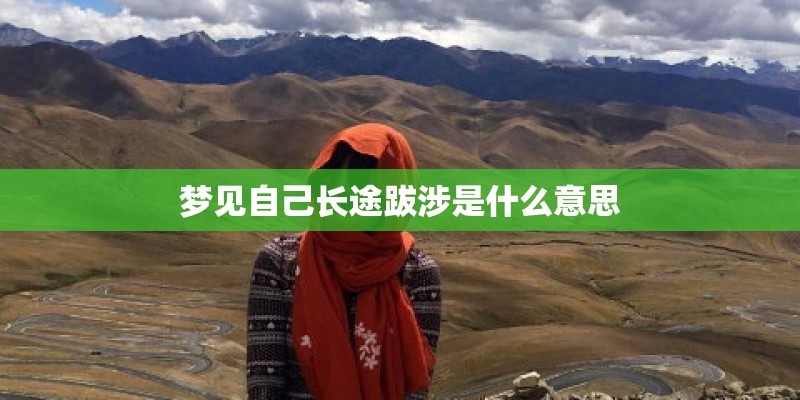 梦见自己长途跋涉是什么意思