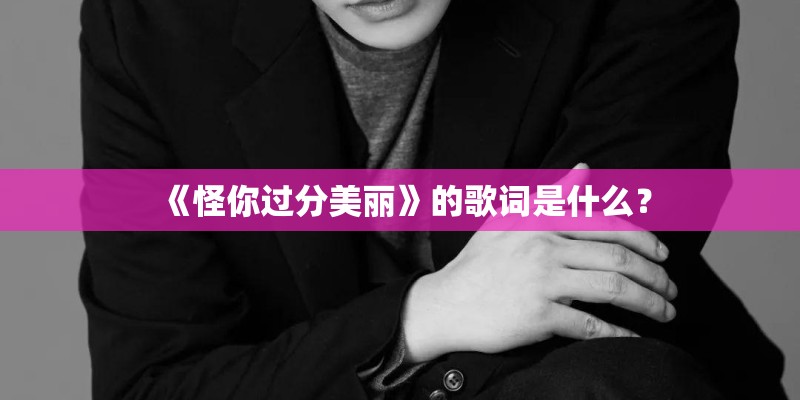 《怪你过分美丽》的歌词是什么？
