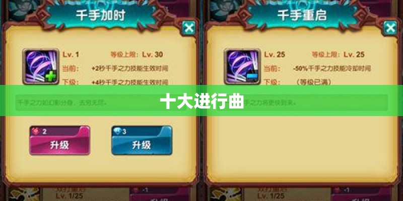 十大进行曲