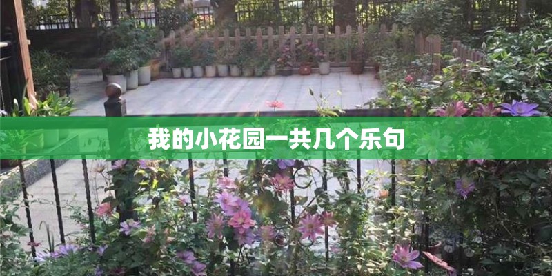 我的小花园一共几个乐句