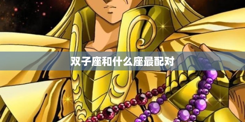 双子座和什么座最配对