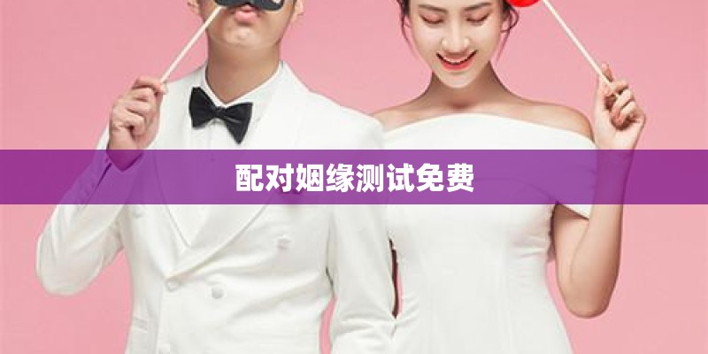 配对姻缘测试免费