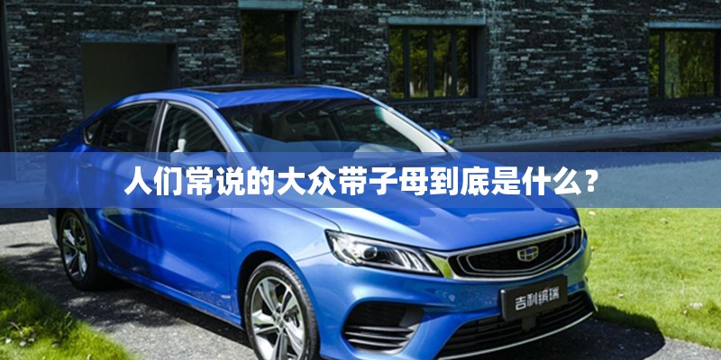 人们常说的大众带子母到底是什么？