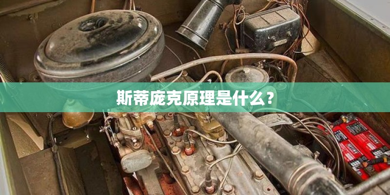 斯蒂庞克原理是什么？