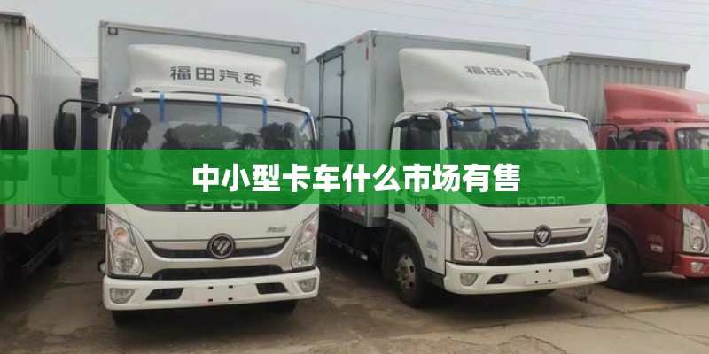 中小型卡车什么市场有售