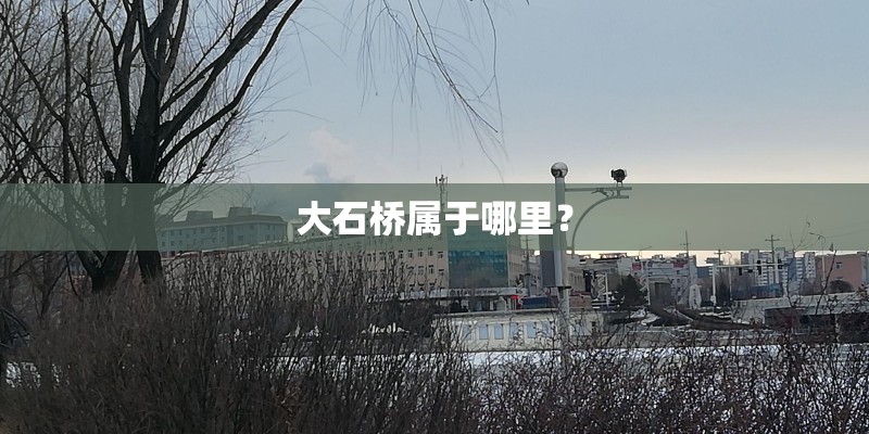 大石桥属于哪里？