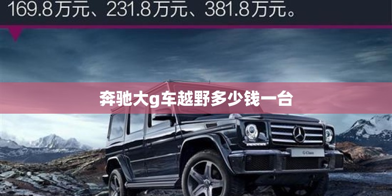奔驰大g车越野多少钱一台