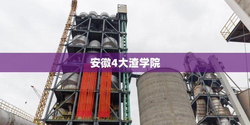 安徽4大渣学院 安徽4大渣学院