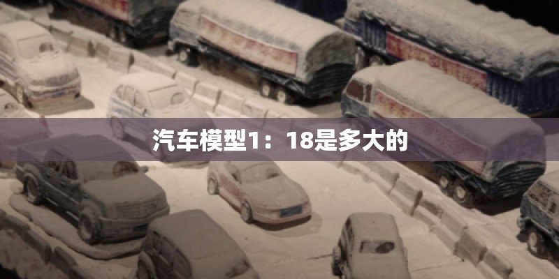 汽车模型1：18是多大的
