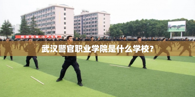 武汉警官职业学院是什么学校？