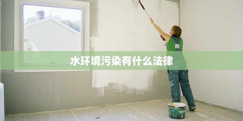 水环境污染有什么法律 水环境污染有什么法律