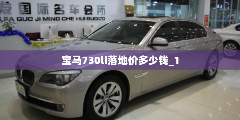 宝马730li落地价多少钱_1