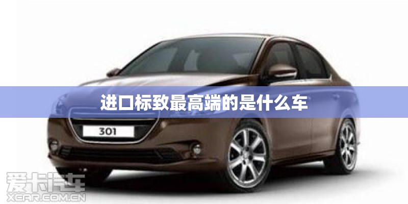 进口标致最高端的是什么车