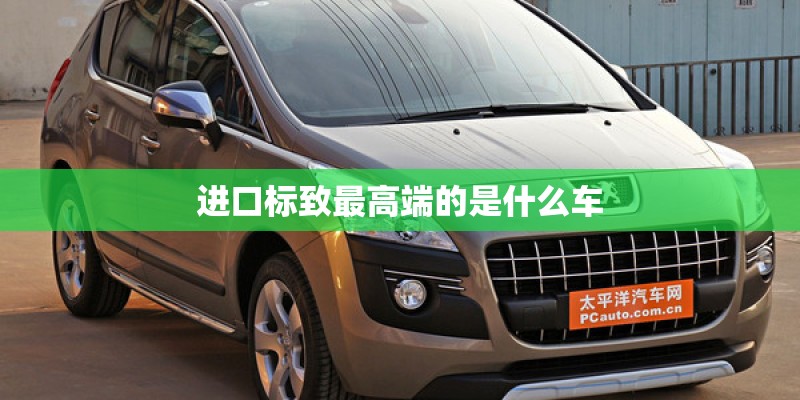 进口标致最高端的是什么车