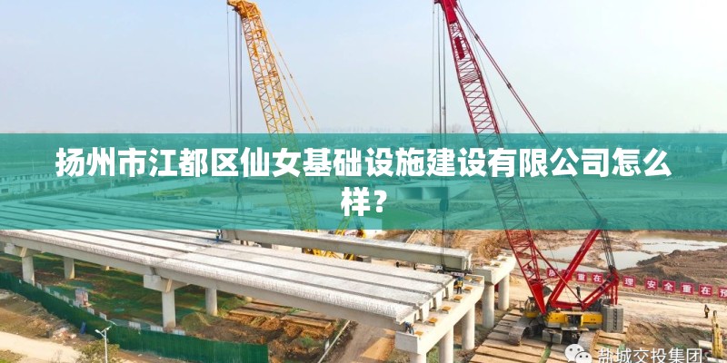 扬州市江都区仙女基础设施建设有限公司怎么样？