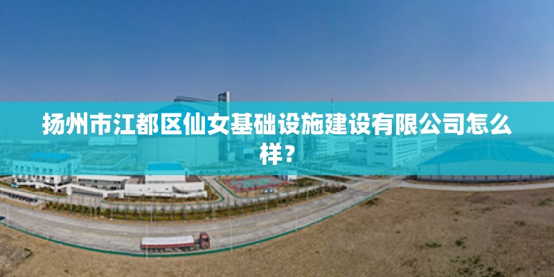 扬州市江都区仙女基础设施建设有限公司怎么样？