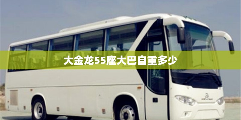 大金龙55座大巴自重多少