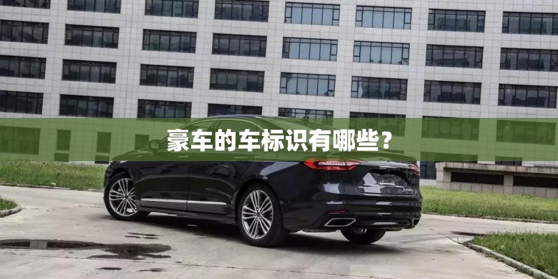 豪车的车标识有哪些？