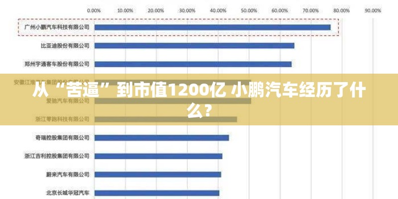 从“苦逼”到市值1200亿 小鹏汽车经历了什么？