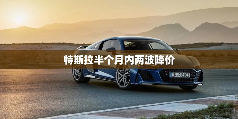特斯拉半个月内两波降价