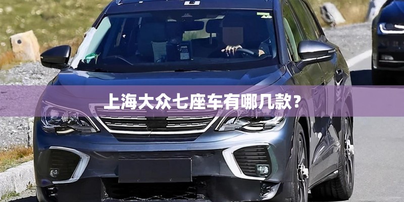 上海大众七座车有哪几款？
