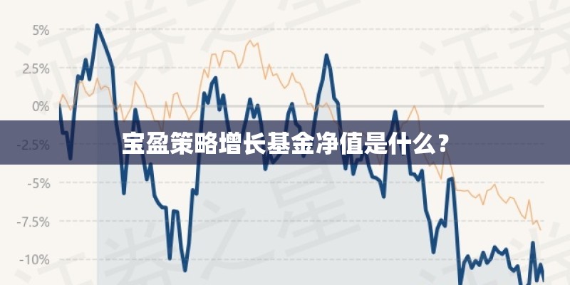 宝盈策略增长基金净值是什么？