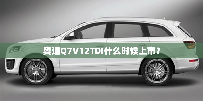 奥迪Q7V12TDI什么时候上市？