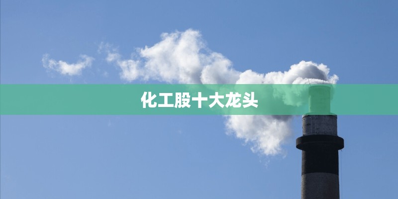化工股十大龙头