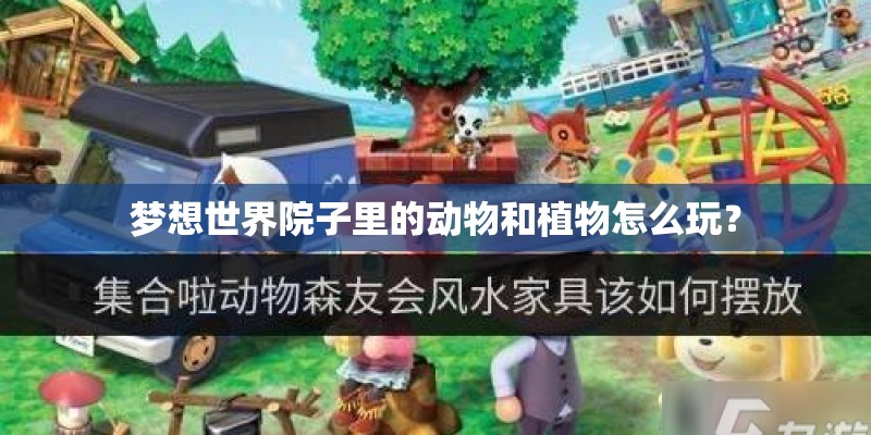 梦想世界院子里的动物和植物怎么玩？