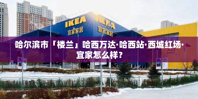哈尔滨市「楼兰」哈西万达·哈西站·西城红场·宜家怎么样？