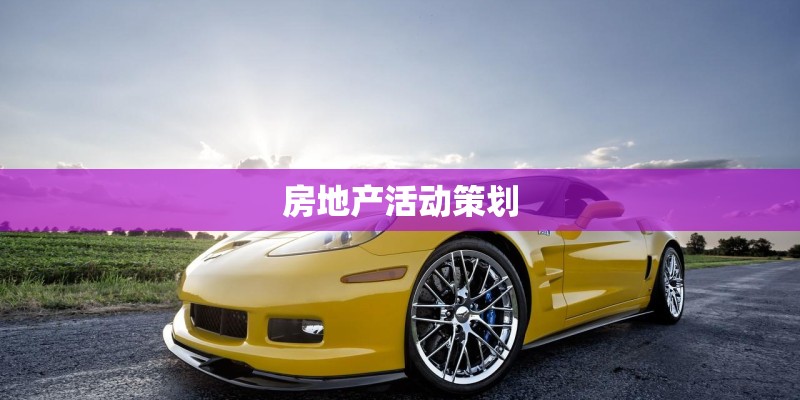 房地产活动策划