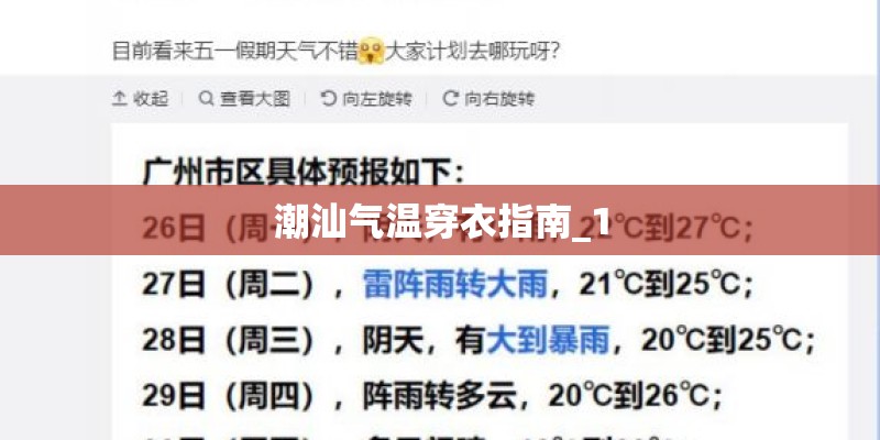 潮汕气温穿衣指南_1