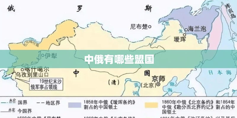 中俄有哪些盟国