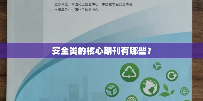 安全类的核心期刊有哪些？