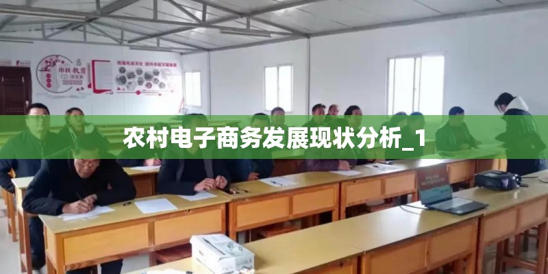 农村电子商务发展现状分析_1