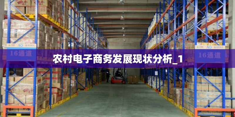 农村电子商务发展现状分析_1