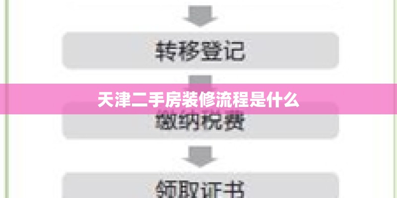 天津二手房装修流程是什么