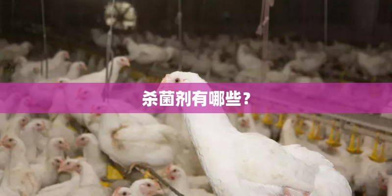 杀菌剂有哪些？