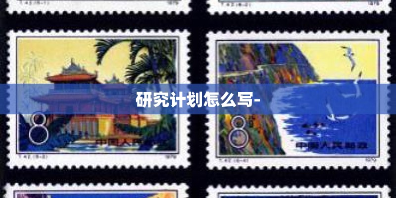 研究计划怎么写-