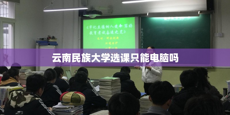 云南民族大学选课只能电脑吗