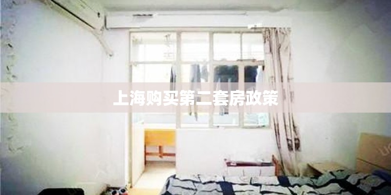 上海购买第二套房政策