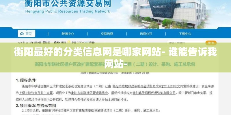 衡阳最好的分类信息网是哪家网站- 谁能告诉我网站-