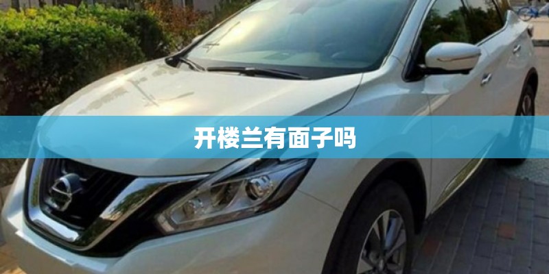 开楼兰有面子吗