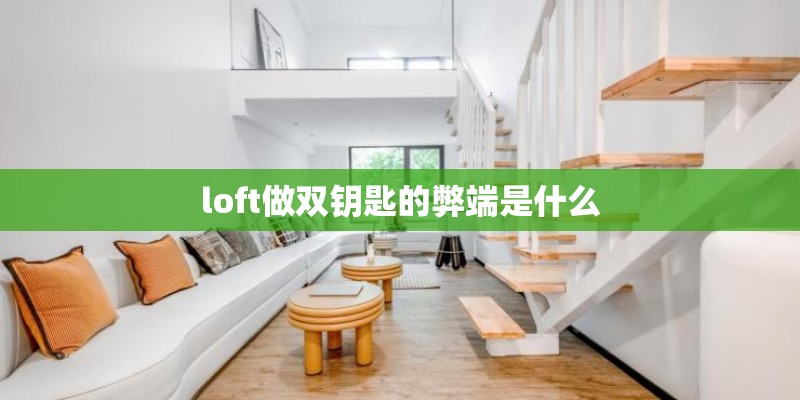 loft做双钥匙的弊端是什么 loft做双钥匙的弊端是什么