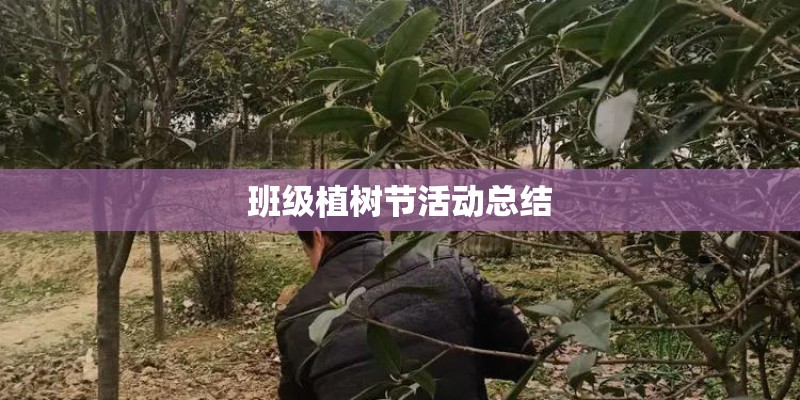 班级植树节活动总结