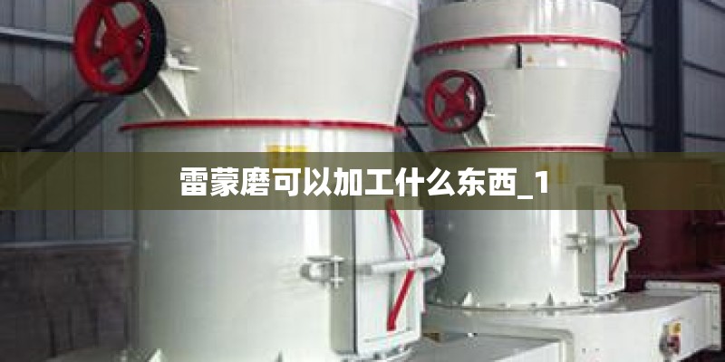 雷蒙磨可以加工什么东西_1