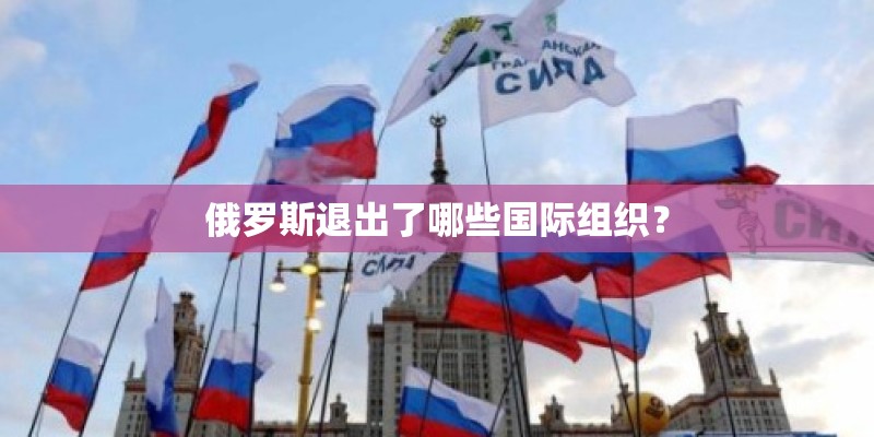 俄罗斯退出了哪些国际组织？