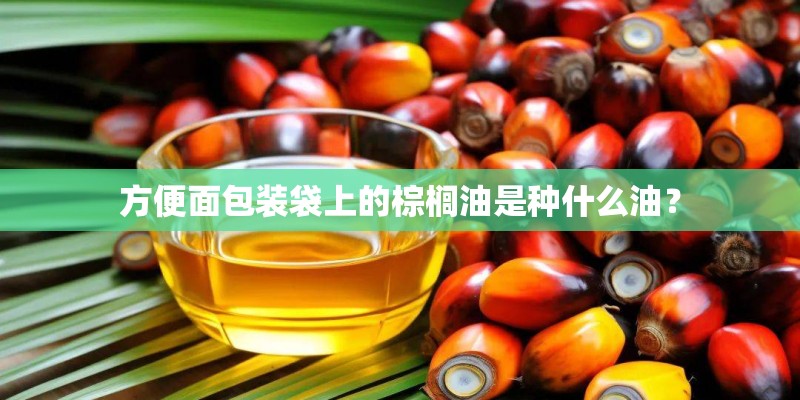 方便面包装袋上的棕榈油是种什么油？
