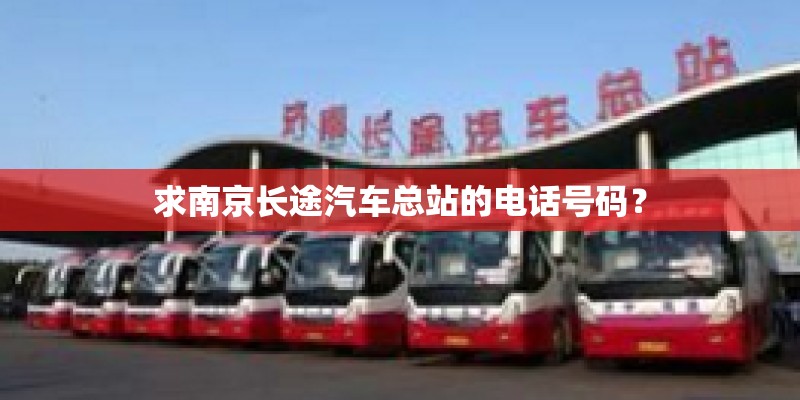 求南京长途汽车总站的电话号码？