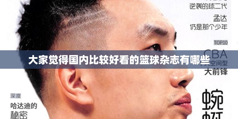 大家觉得国内比较好看的篮球杂志有哪些